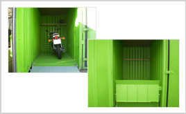 跳ね上げ式スロープ